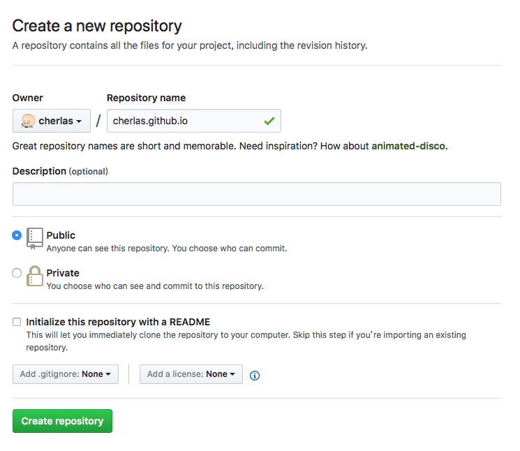 Create-a-new-repository